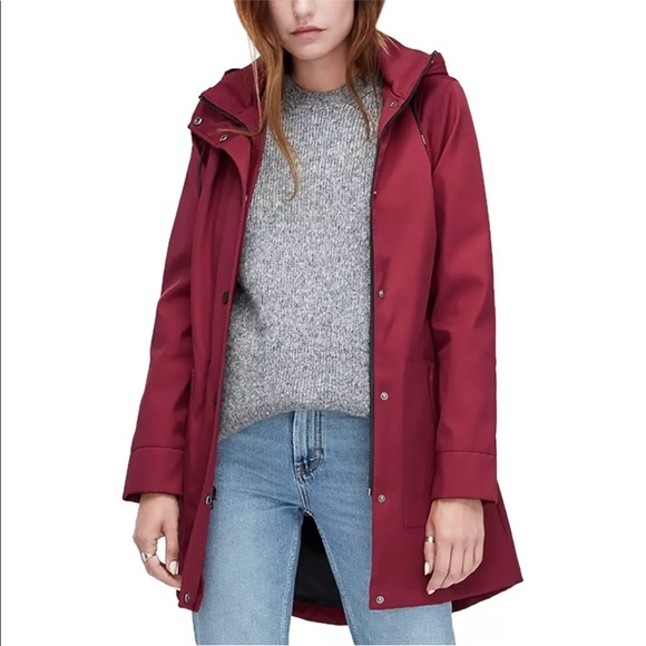ugg trench rain jacket